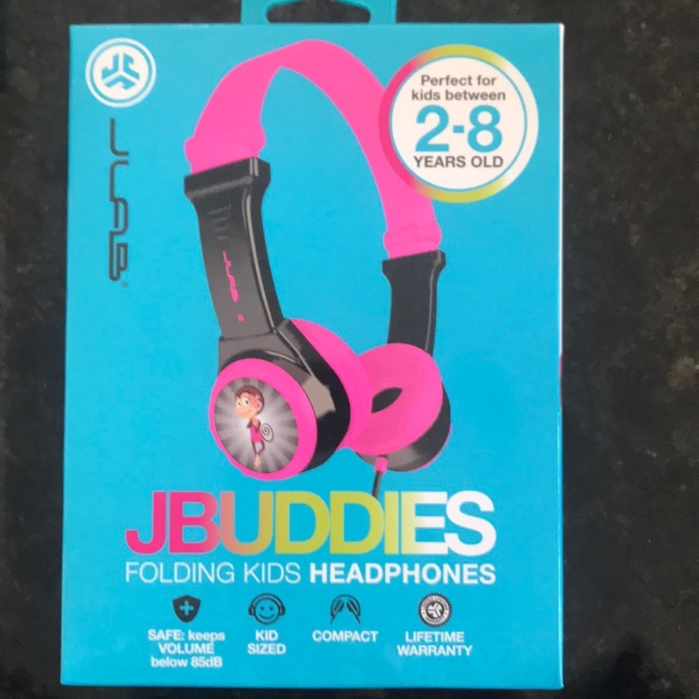 JLAB JBuddies Folding Kids Wired Headphones